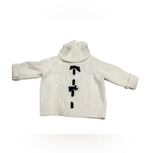 JANIE AND JACK Baby Girl Turtleneck Knitted Sweater SZ 3-6 Months